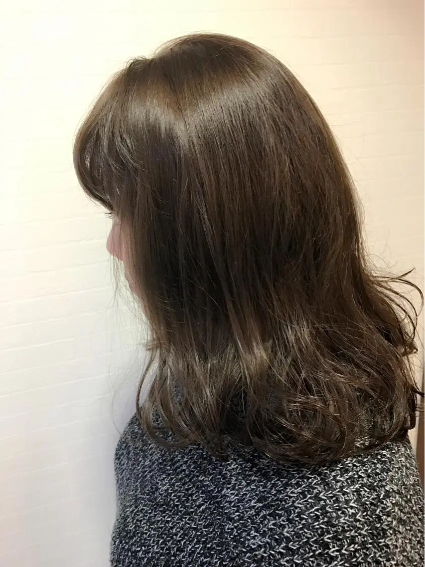 ミディアム カラー 🌈白髪ぼかし特化 🌈naokoのヘアスタイル