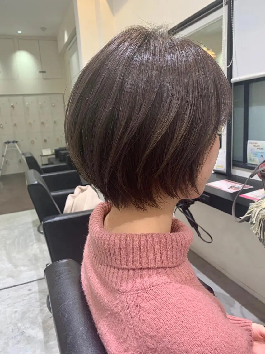 ショート カット トリートメント 喜友名 泉樹のヘアスタイル