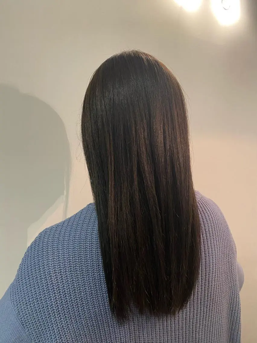 セミロング カラー ヘアアレンジ shoji༄ mikuのヘアスタイル