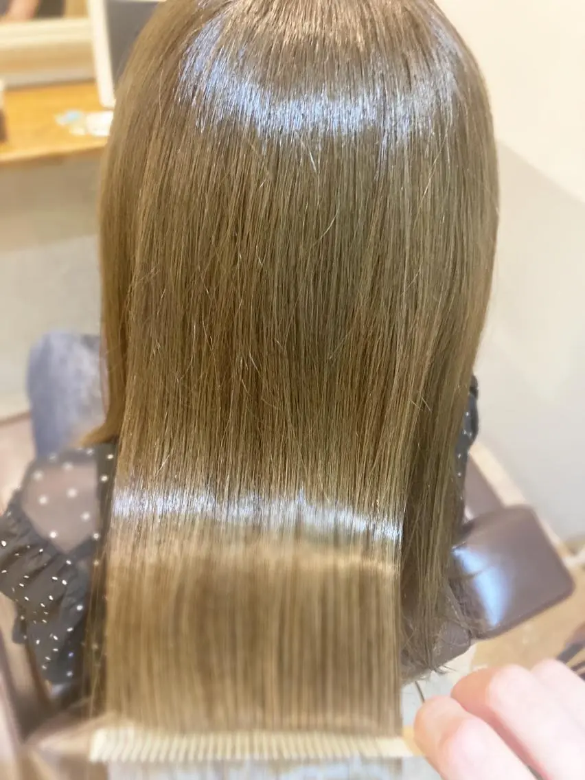 ロング カラー イルミナカラー O maikoのヘアスタイル