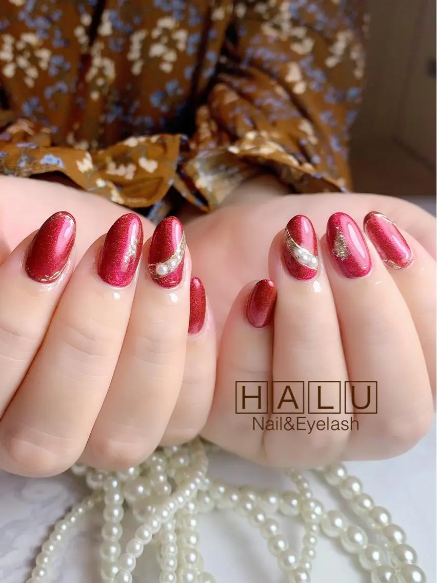 ネイル シンプルネイル HALU ハルのネイルデザイン