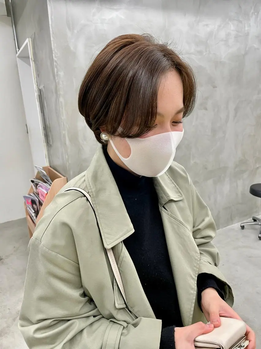 ショート カラー ハンサムショート ショートヘア ショート・ボブ 徳竹淳一のヘアスタイル