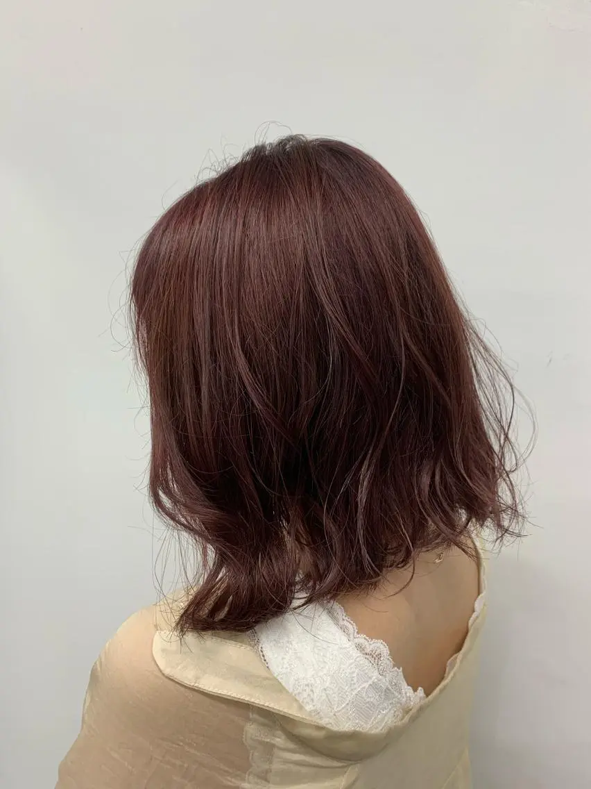 ミディアム カラー 赤み消しカラー 🍀JUNKIのヘアスタイル