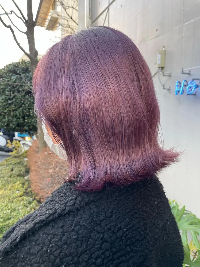 ミディアム カラー hazuki 🌝のヘアスタイル