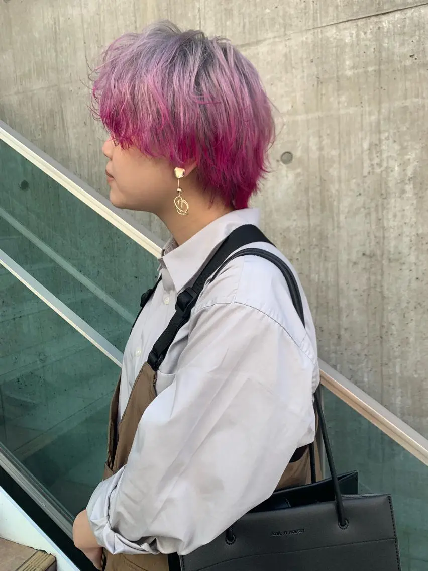 ショート カット ヘアカラー トリートメント 牧内 拓のヘアスタイル