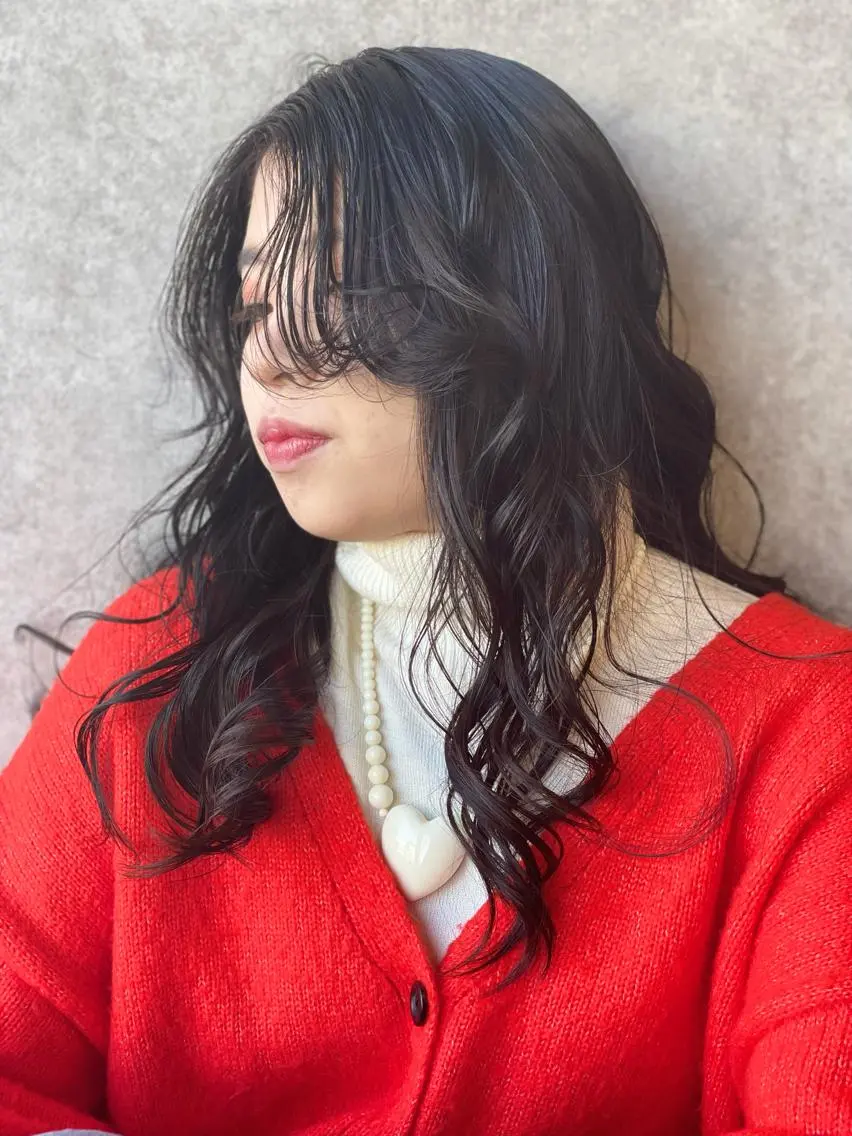 ロング カラー ヘアアレンジ 🫧ヒシダアキ taboo.i🫧のヘアスタイル