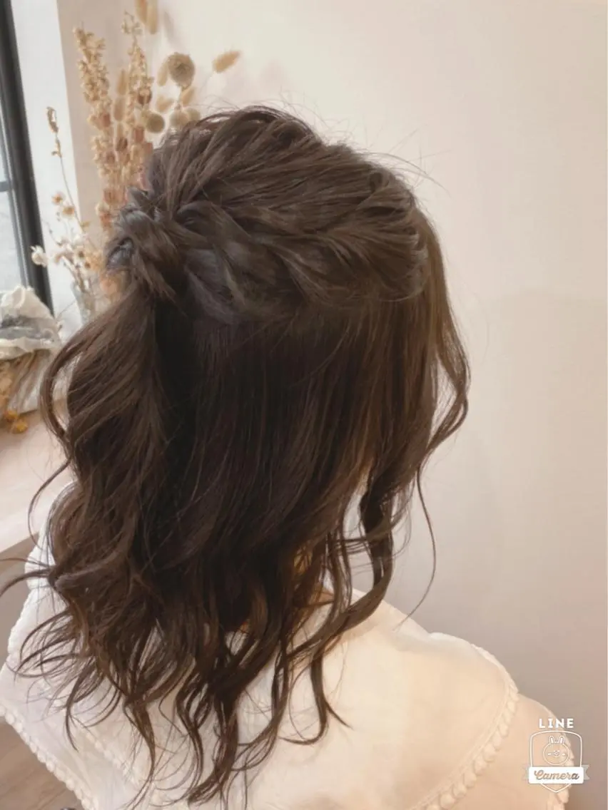 ヘアアレンジ ヘアセット Poly-F... ayaのヘアスタイル