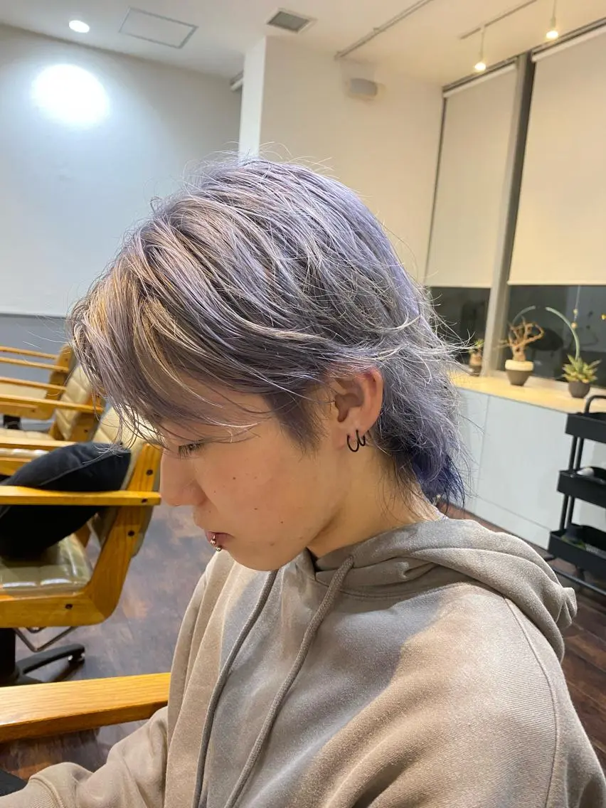 ミディアム レイヤー支持no.1 ☆笠原翔一のヘアスタイル