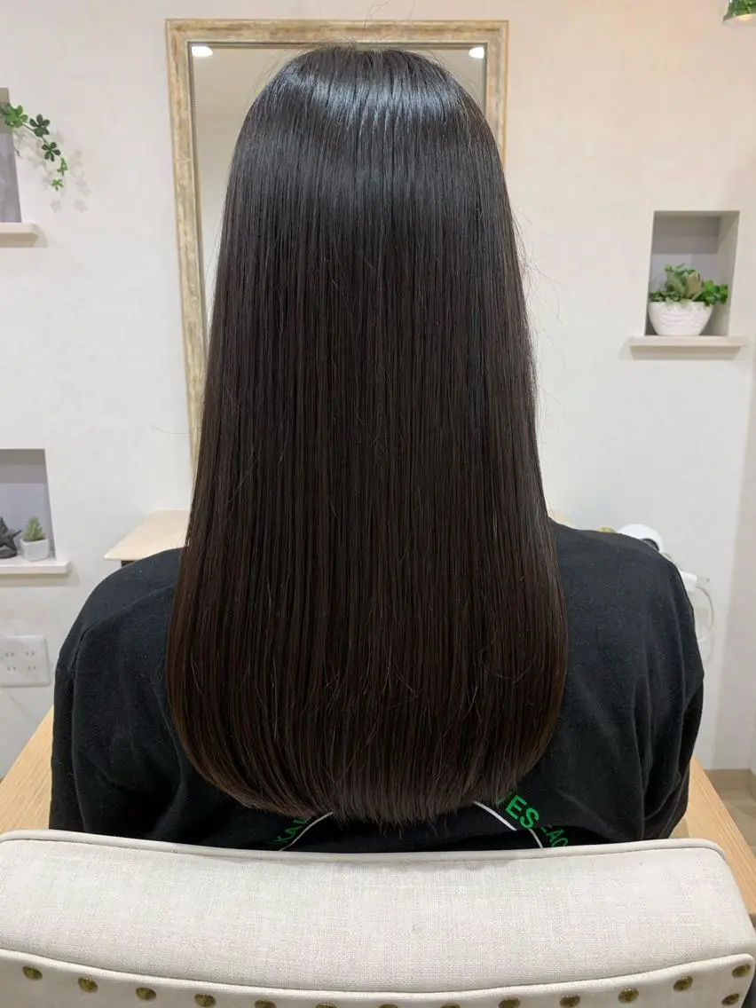 ロング カット トリートメント 竹田駅/半個室 belle./ベルのヘアスタイル
