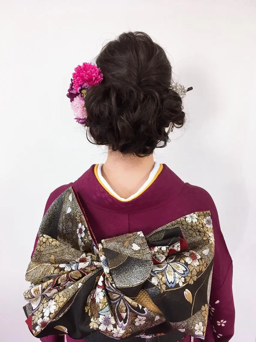 ロング ヘアアレンジ YAP！HAIR トコツメアヤノのヘアスタイル