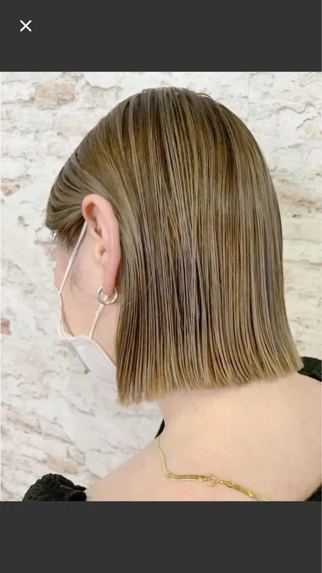 ショート 高梨 里穂のヘアスタイル