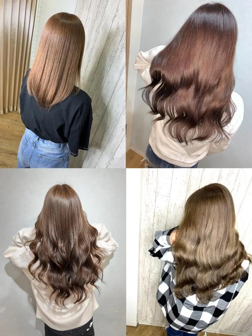 セミロング カラー ヘアアレンジ メンズ 🏝️ハイトーン× エクステ特化🏝️のヘアスタイル