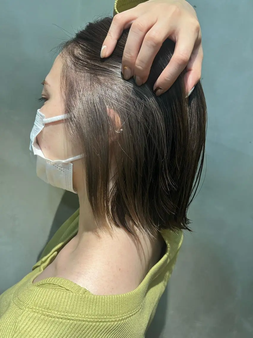 ショート カット ヘアカラー ✂️波パーマ⭐️ツイ スパ✂️RYOのヘアスタイル
