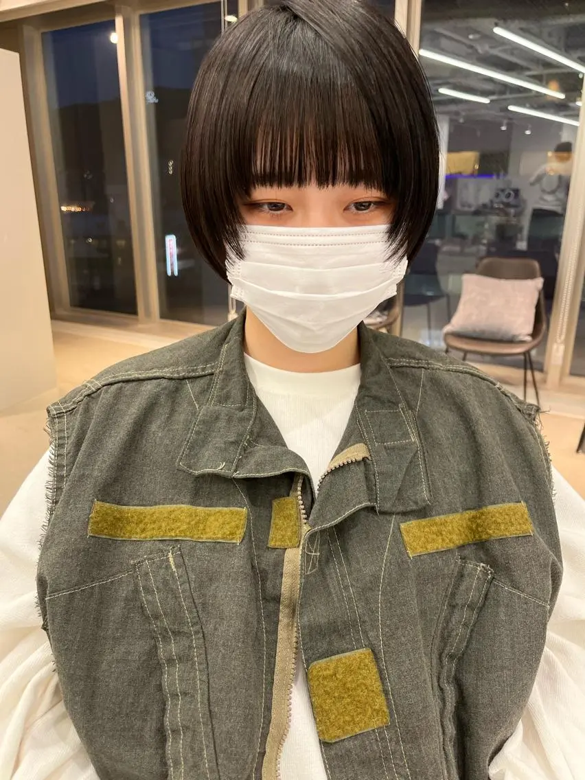 ショート カラー ウルフカット カット ヘアカラー トリートメント 【代表】 辻龍樹のヘアスタイル