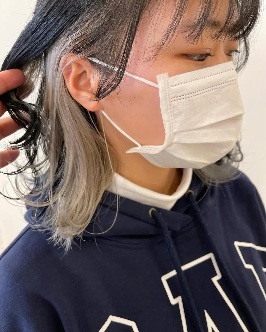 ミディアム カラー 髪質改善・縮毛矯正 年間1500名担当♪のヘアスタイル