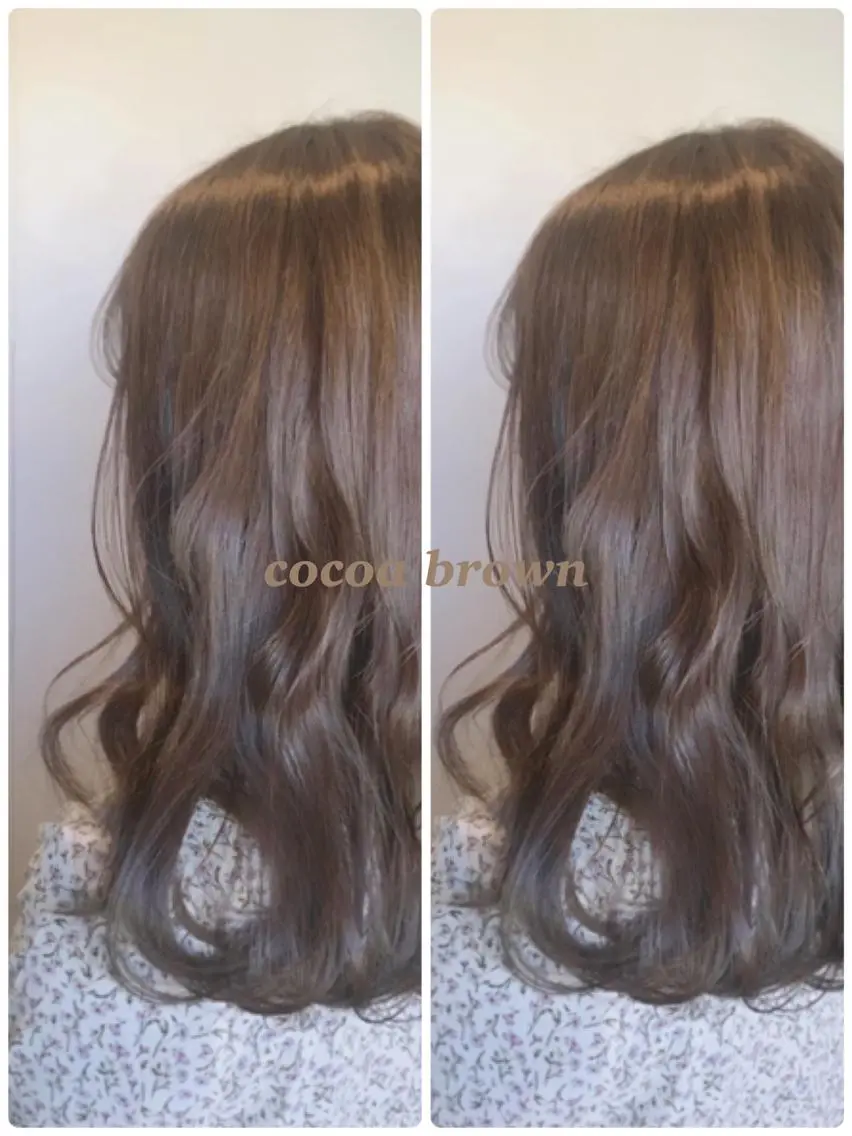 セミロング カラー ヘアアレンジ topstylist 芳賀みなみのヘアスタイル