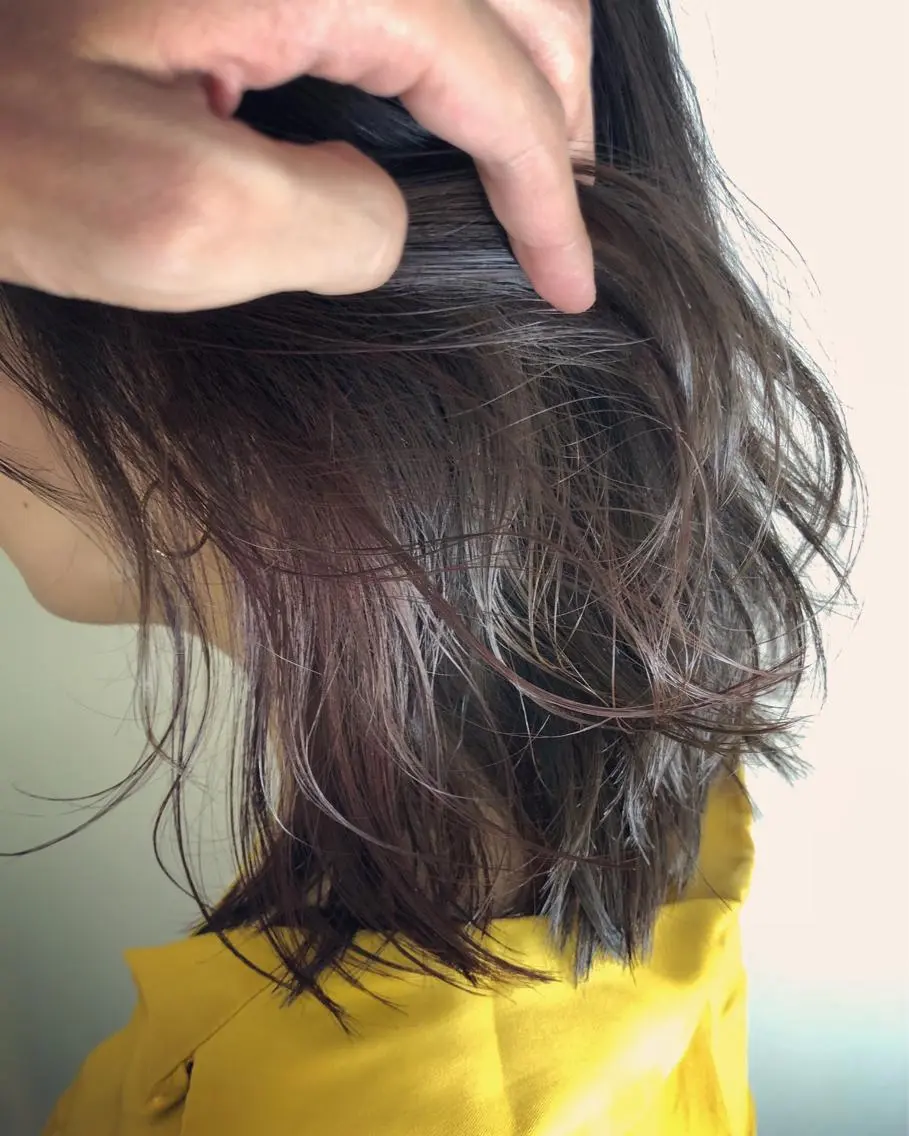 ミディアム カラー グラデーションカラー ピンクカラー カット ヘアカラー トリートメント 原宿サロン代表 デザインカラー伊藤卓のヘアスタイル
