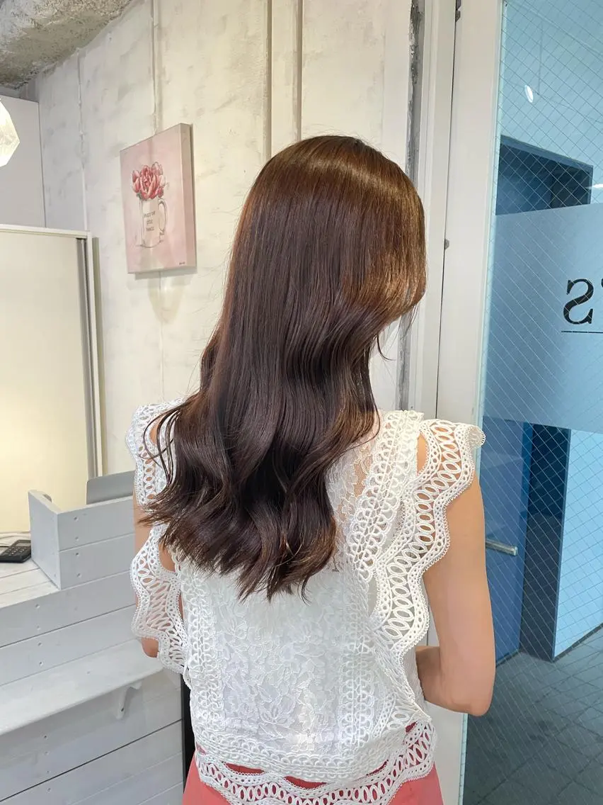ロング カラー 池袋髪質改善 タニグチのヘアスタイル