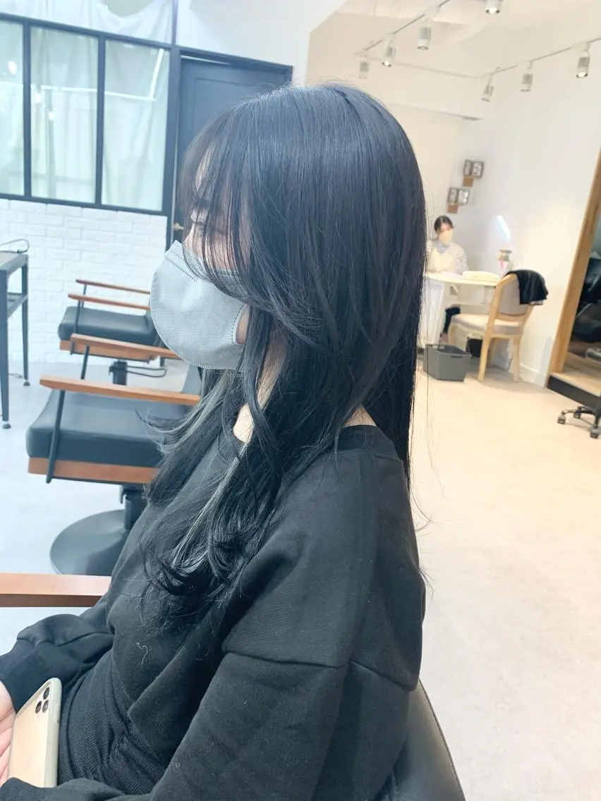 セミロング カラー パーマ ヘアアレンジ メンズ キッズ ネイル マツエク・マツパ アイブロウ カット ヘアカラー 似合せレイヤー/ 柔らか透明感カラーのヘアスタイル