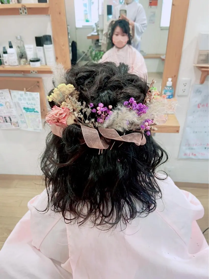 ヘアアレンジ ヘアセット kohatsu こはっちゃんのヘアスタイル
