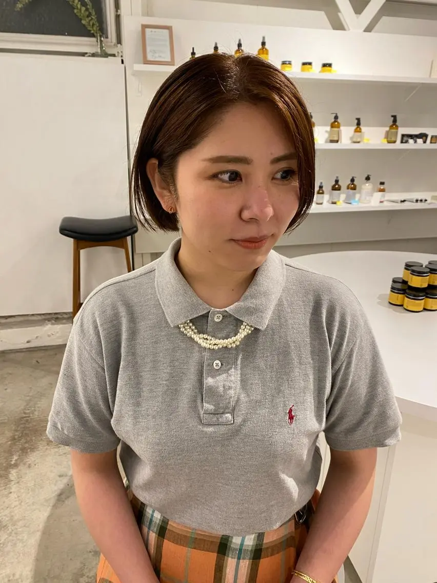 ショート ヘアカラー &72 takiのヘアスタイル