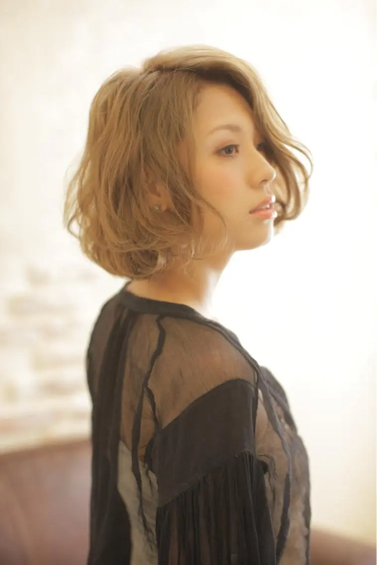 ミディアム カラー パーマ ヘアアレンジ メンズ キッズ ネイル マツエク・マツパ カット ヘアカラー トリートメント EnBlesS西宮 マンツーマン神道有基のヘアスタイル