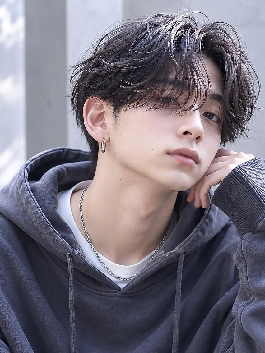 ショート メンズ 羽佐間 百恵のヘアスタイル