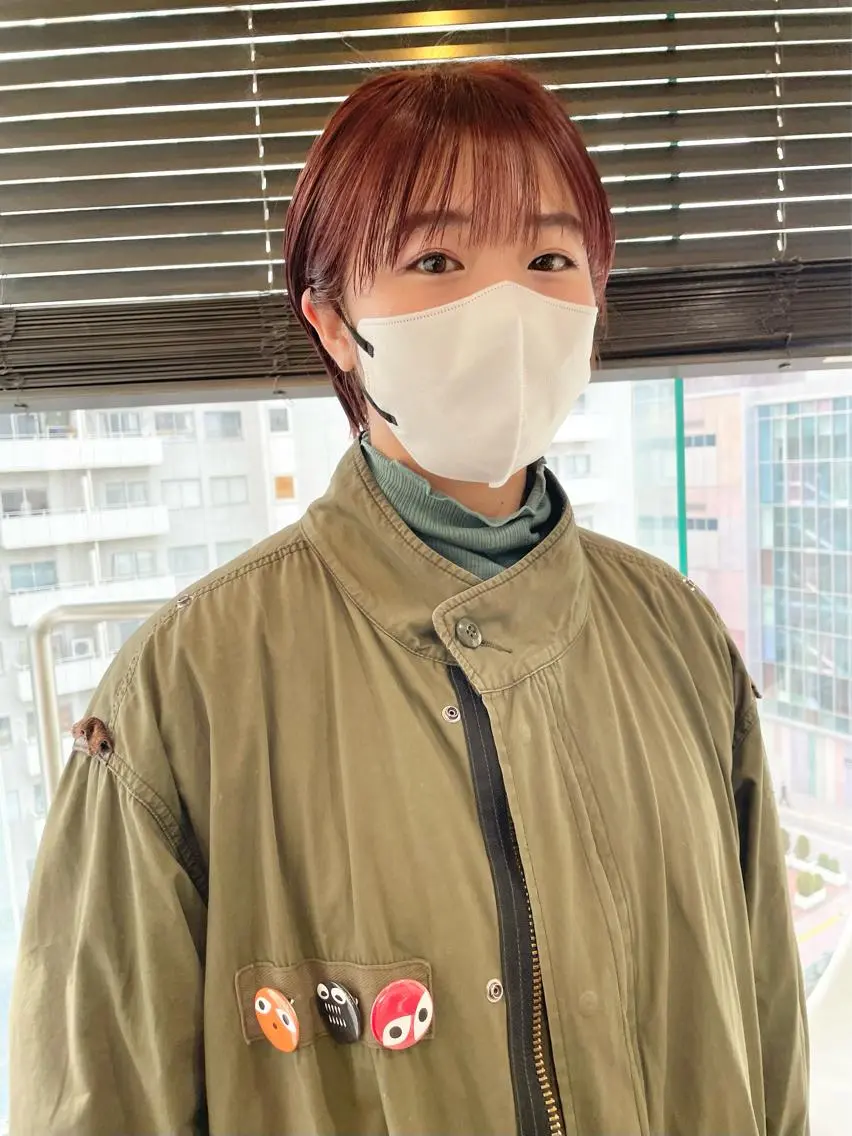 ショート カラー ショートヘア カット ヘアカラー トリートメント レイヤー/似合わせ TAKUYAのヘアスタイル