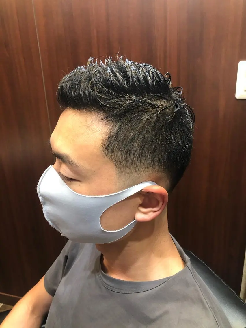 ショート メンズ 代表 武田晃英のヘアスタイル