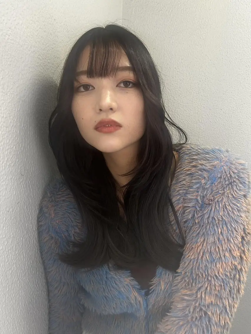 カラー ロング カット トリートメント 🌼U24 ヘアデザインラボのヘアスタイル
