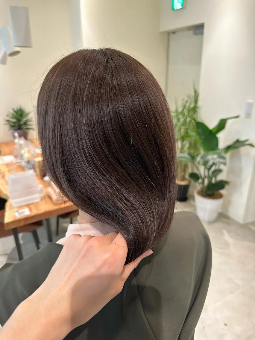 ロング カラー パーマ ヘアアレンジ メンズ キッズ ネイル マツエク・マツパ アイブロウ 🪞ボブ特化/顔 まわり🧸mai🎀のヘアスタイル