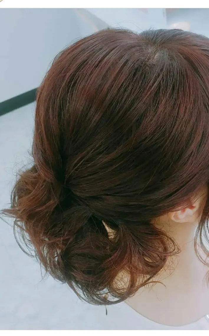 ショート ヘアセット HORI 　tのヘアスタイル