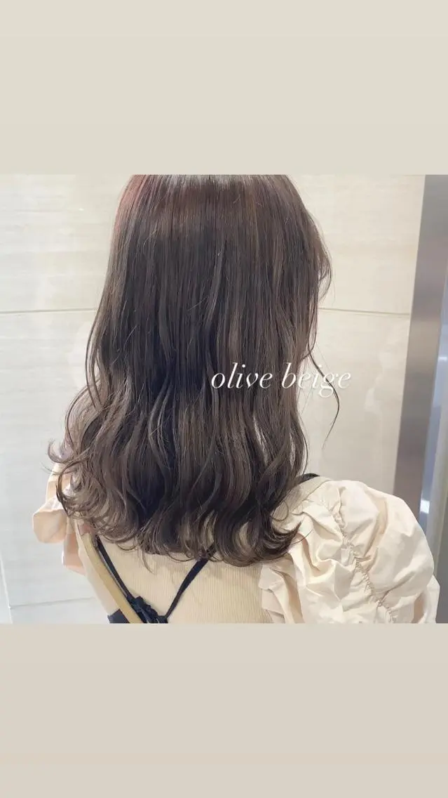 セミロング カラー ヘアアレンジ 代表🎀 ふわモテ愛 され髪🩷yumiのヘアスタイル