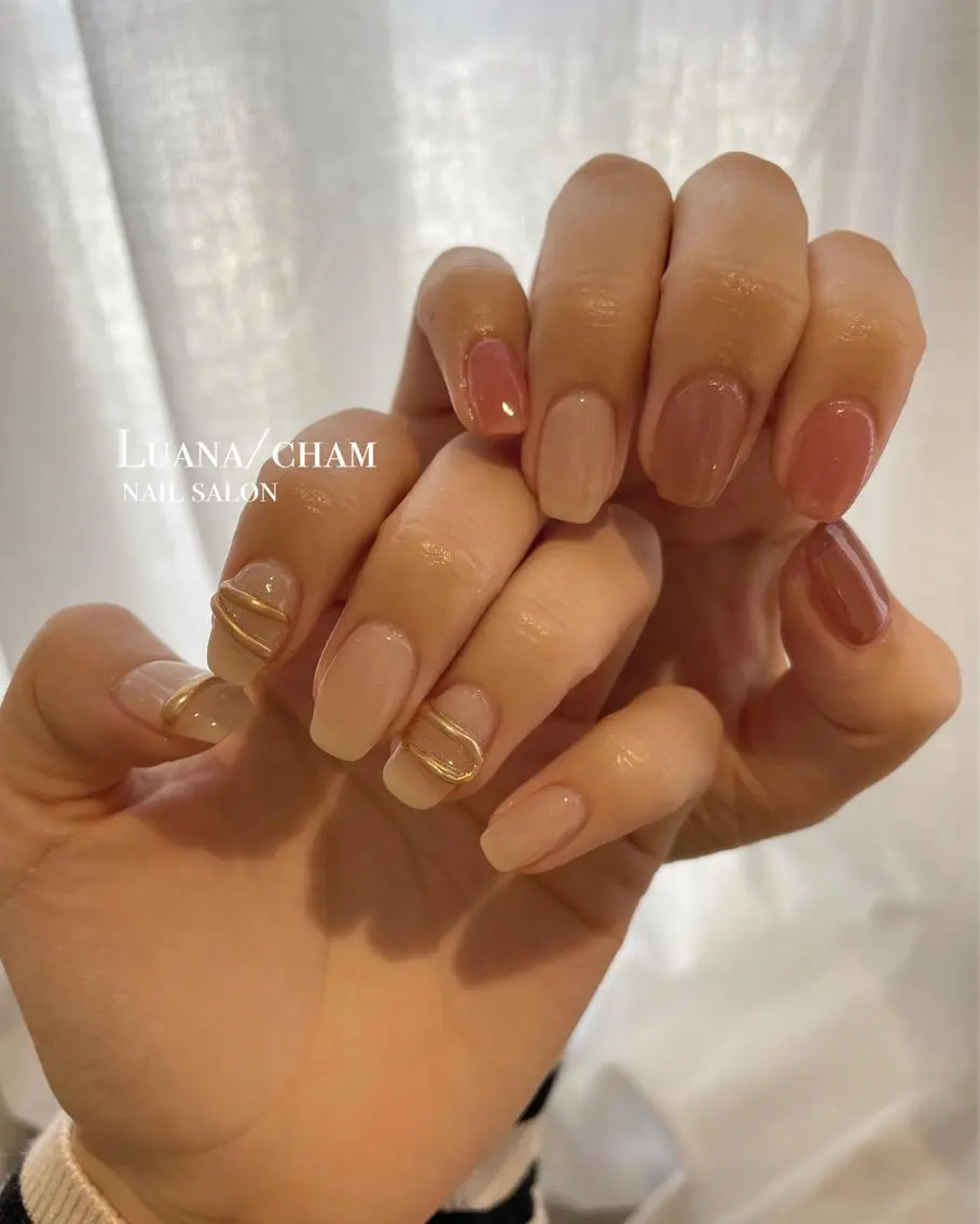 ショート ネイル nail salon neigeのネイルデザイン