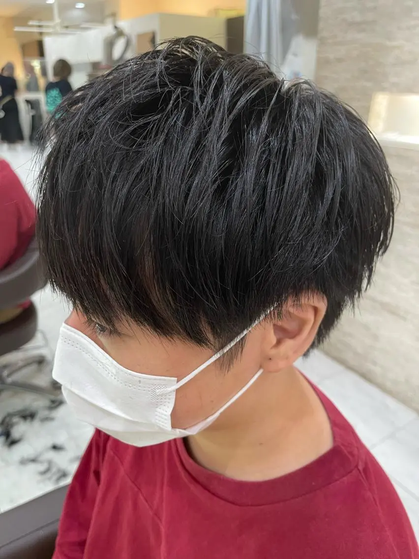 ショート 🌻メンズカット 落合諒🌻のヘアスタイル