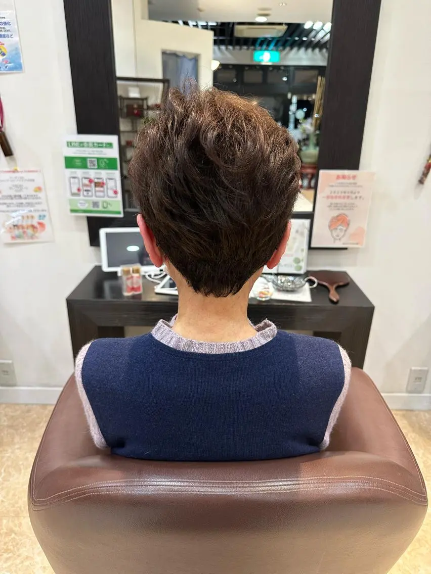 ショート 保井 実奈美のヘアスタイル