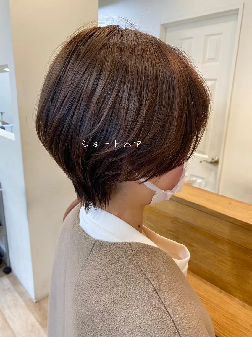 ショート カット トリートメント CASANE 大橋康智のヘアスタイル