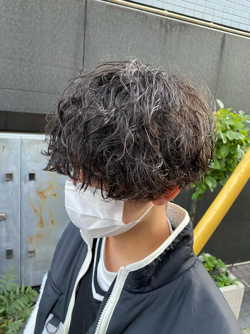パーマ メンズ 再現性No.1ヘア ごーた立川のヘアスタイル