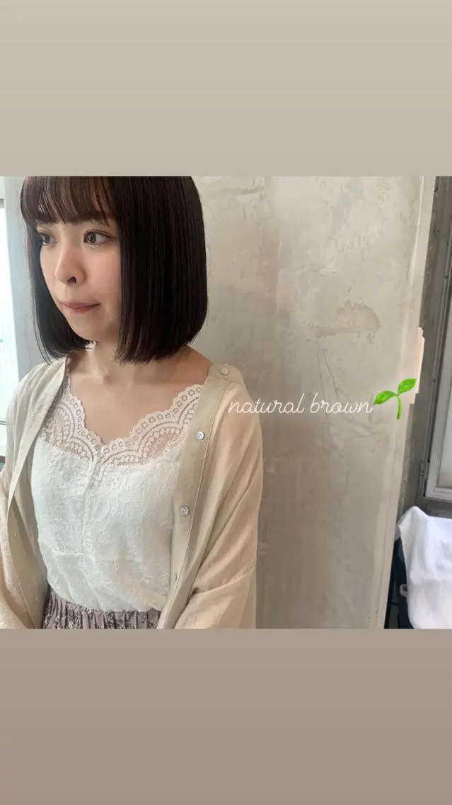 ミディアム カラー RISAKO レイヤーカット🎀のヘアスタイル
