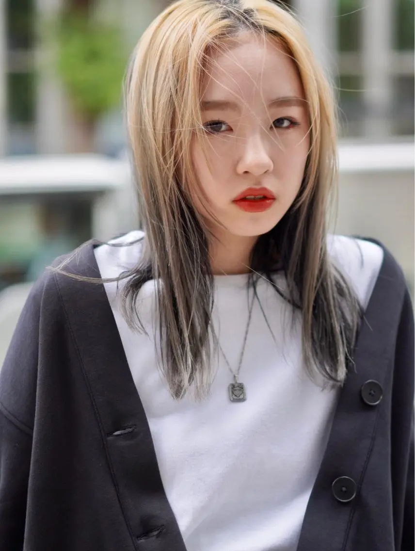 ミディアム 永野 良一のヘアスタイル