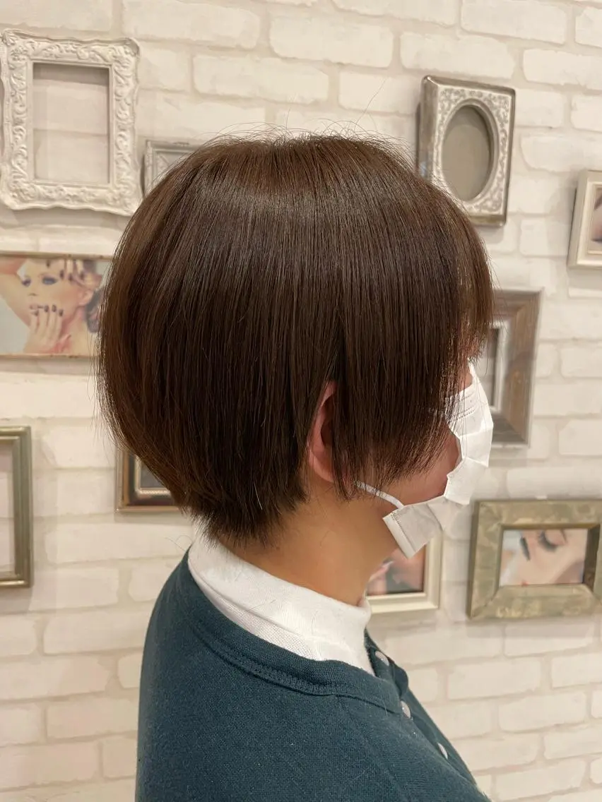 ショート 【髪質改善】 夏目結以のヘアスタイル