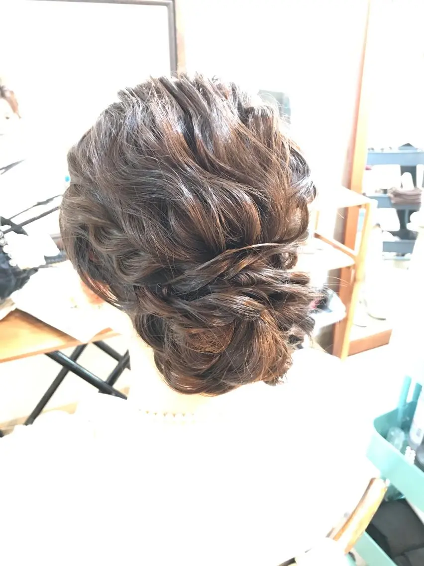 ロング ヘアアレンジ 早朝✨ヘアセット 着付け/清水玲歌のその他イメージ