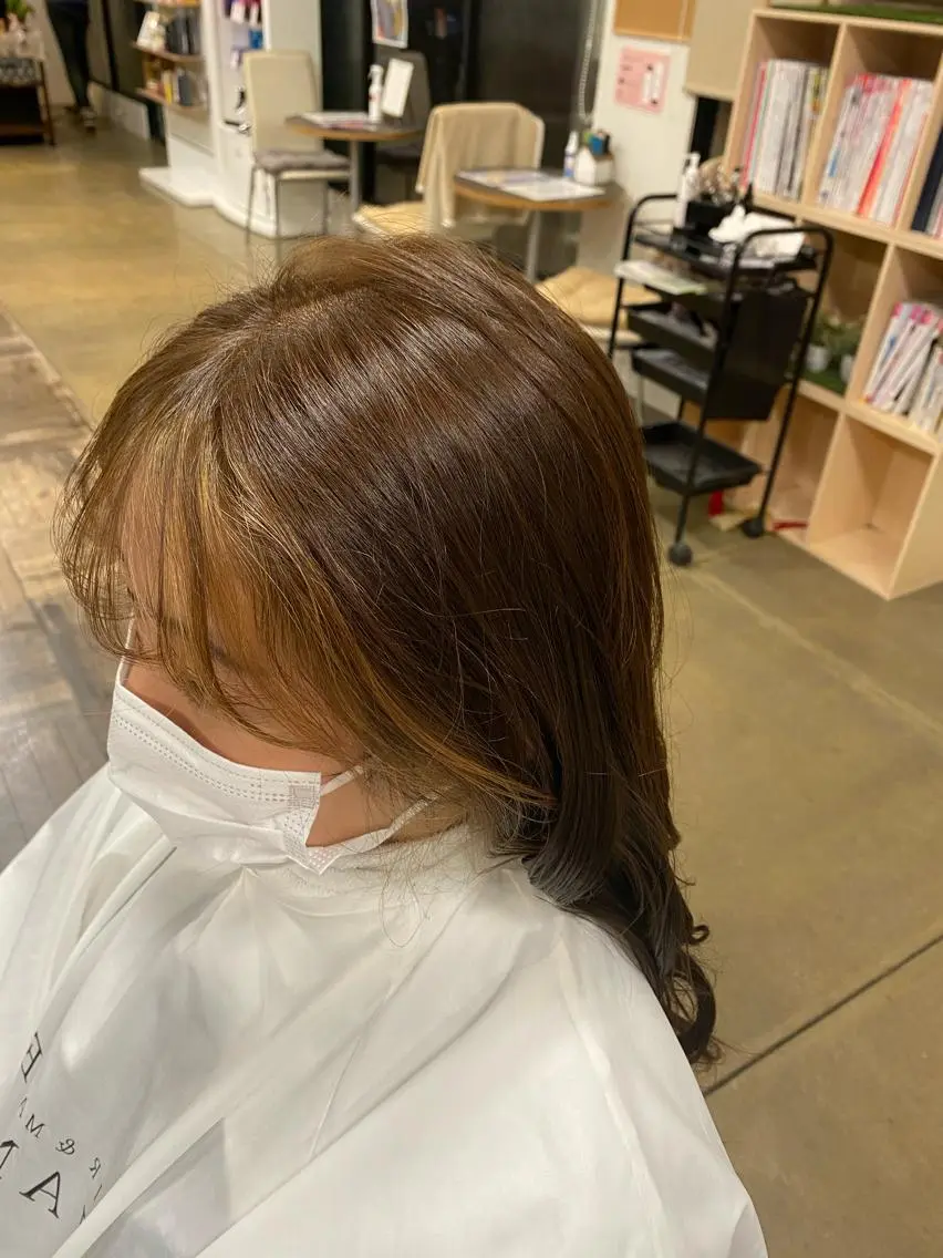 セミロング カラー 合志宗真/店長 /新規指名No.1のヘアスタイル