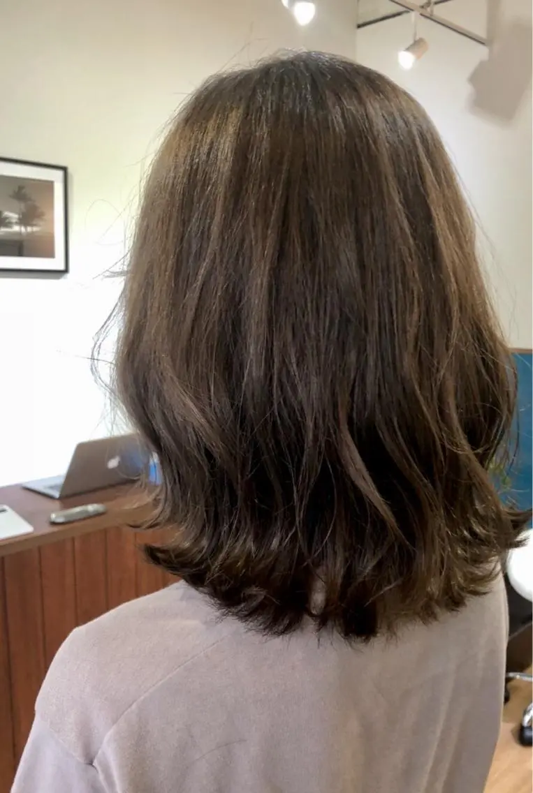 カラー 馬場 涼平のヘアスタイル