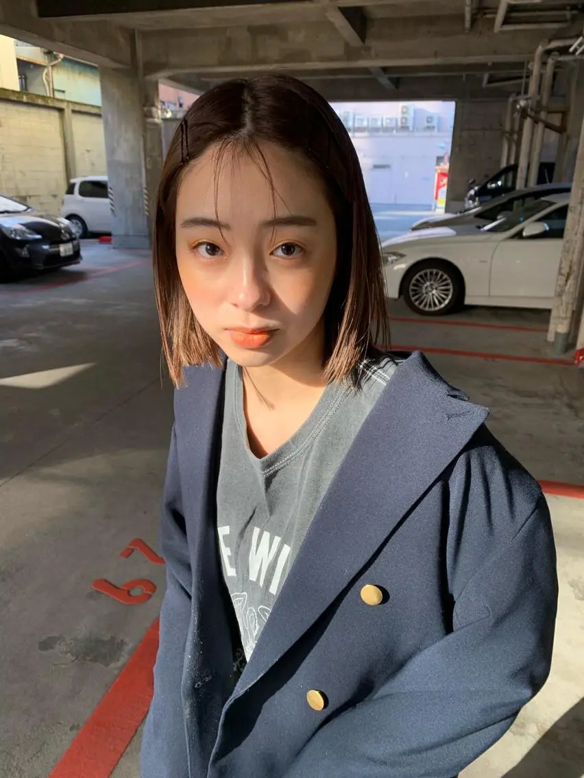 ショート 柔らかいカラー🎀 rinaのヘアスタイル