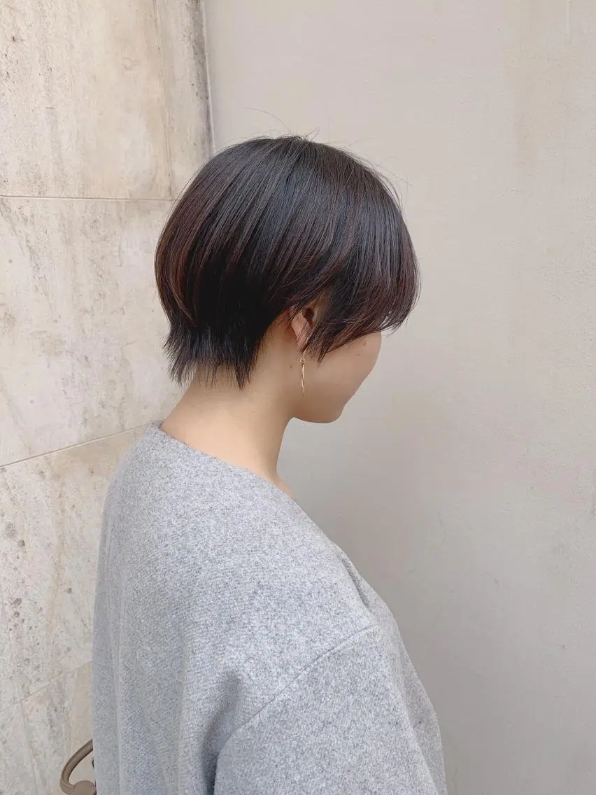 ショート カット ヘアカラー トリートメント 高橋 一矢のヘアスタイル