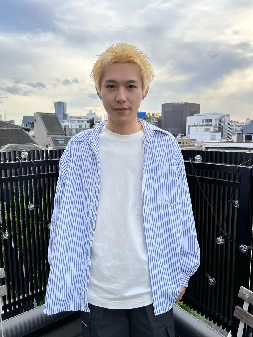 ショート メンズ スパイキーショート ショートヘア 松坂 真衣のヘアスタイル