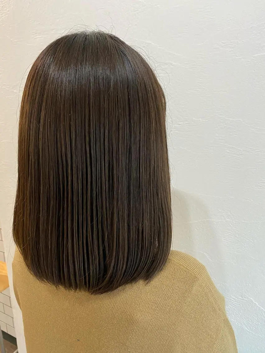 カラー ブラウンカラー 小山 奏良のヘアスタイル