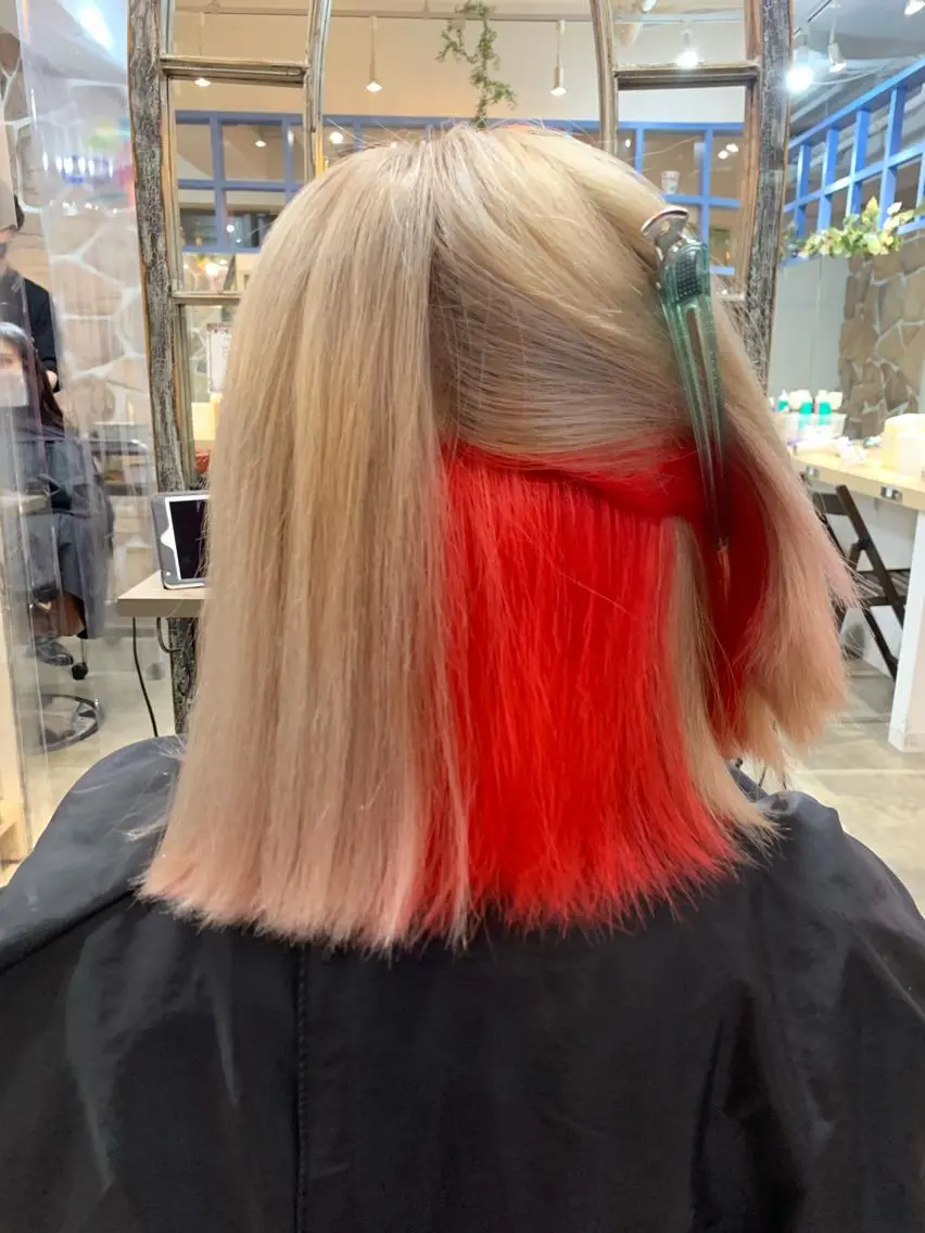 ショート ヘアカラー トリートメント ヲタク美容師 店長　上原のヘアスタイル