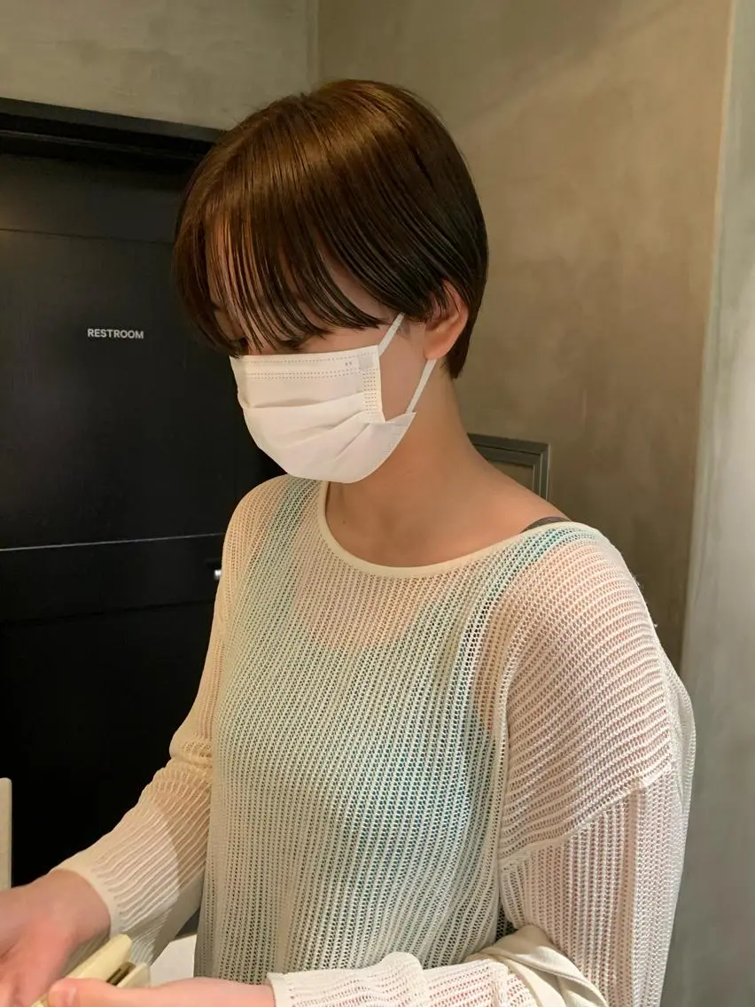 ショート カラー カット ヘアカラー トリートメント アンニュイヘア🪽 ayumiのヘアスタイル